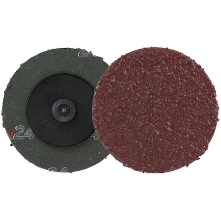 Walter Surface Technologies Spinlock A/O Resin Fiber Disc 3 in. G80 0 09D208